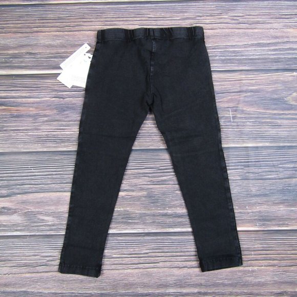Harper Canyon NEW Girls Kids Size 4 Black Moto Leggings Pants - Picture 3 of 3